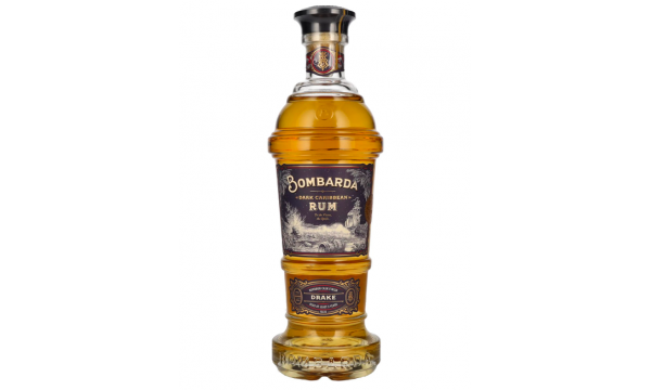 Bombarda DRAKE Dark Caribbean Rum 40% Vol. 0,7l