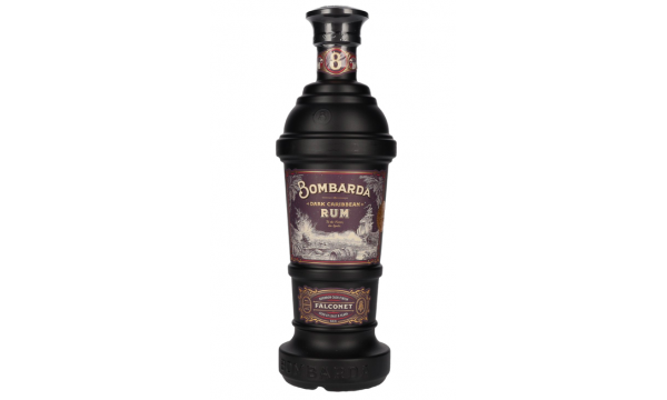 Bombarda FALCONET Dark Caribbean Rum 43% Vol. 0,7l
