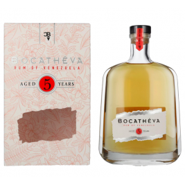 Bocathéva 5 Years Old Ron de Venezuela 45% Vol. 0,7l dovanų dėžutėje