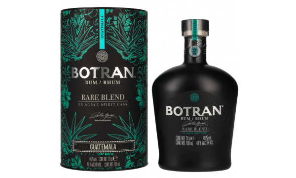 Botran Rhum Guatemala RARE BLEND Ex Agave Spirit Cask 40% Vol. 0,7l dovanų dėžutėje