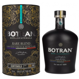 Botran Ron RARE BLEND Vintage French Wine Cask 40% Vol. 0,7l dovanų dėžutėje