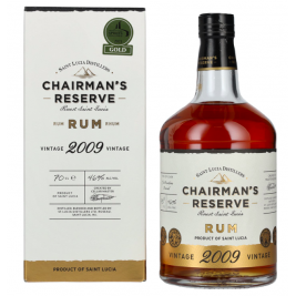 Chairman's Reserve Rum VINTAGE 2009 46% Vol. 0,7l dovanų dėžutėje