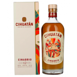 Cihuatán 12 Years CINABRIO Rum El Salvador 40% Vol. 0,7l dovanų dėžutėje