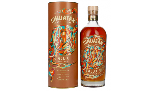Cihuatán 15 Alux Aged Rum Limited Edition 43,2% Vol. 0,7l dovanų dėžutėje