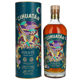 Cihuatán SUERTE Rum El Salvador Limited Edition 2023 44,2% Vol. 0,7l dovanų dėžutėje