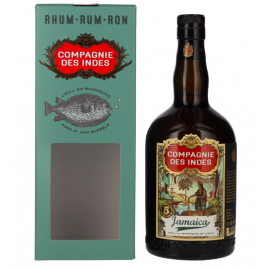 Compagnie des Indes Jamaica Rum 5 ans 43% Vol. 0,7l dovanų dėžutėje