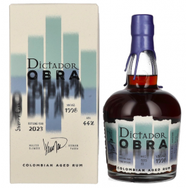 Dictador OBRA VINTAGE 25 Years Old SHERRY CASK Rum 1998 44% Vol. 0,7l dovanų dėžutėje