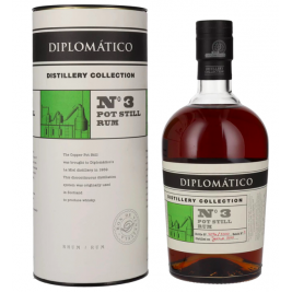Diplomático Distillery Collection N° 3 POT STILL Rum 47% Vol. 0,7l dovanų dėžutėje