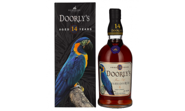 Doorly's 14 Years Old Fine Old Barbados Rum 48% Vol. 0,7l dovanų dėžutėje
