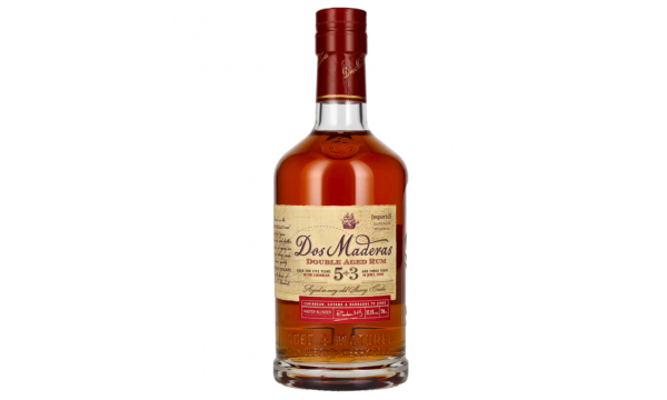Dos Maderas 5+3 Years Old Double Aged Rum 37,5% Vol. 0,7l