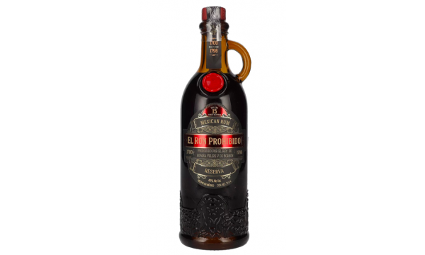El Ron Prohibido Solera 15 Gran Reserva Finest Blended Mexican Rum 40% Vol. 0,7l