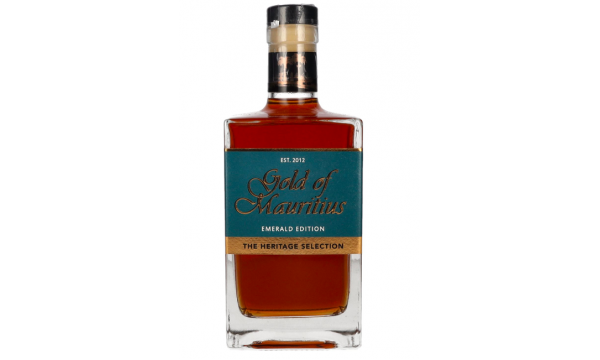 Gold of Mauritius The Heritage Selection Emerald Edition Rum 40% Vol. 0,7l