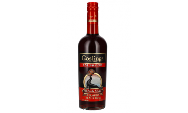 Goslings Black Seal 151 PROOF Bermuda Black Rum 75,5% Vol. 0,7l