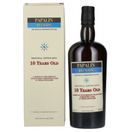 Habitation Velier PAPALIN RÉUNION 10 Years Old Jamaica Pure Single Rum 50% Vol. 0,7l dovanų dėžutėje