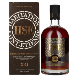 HSE Rhum Extra Vieux XO Grande Reserve 43% Vol. 0,7l dovanų dėžutėje