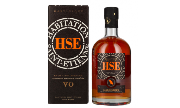 HSE Rhum Vieux Agricole Martinique 42% Vol. 0,7l dovanų dėžutėje