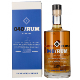 HSV 040 Hamburg Rum 40% Vol. 0,5l dovanų dėžutėje