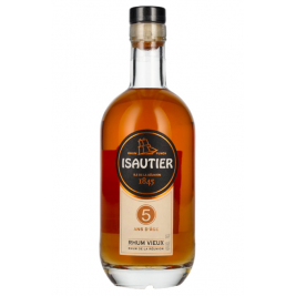Isautier Rhum Vieux 5 Ans D'Âge Blend 40% Vol. 0,7l