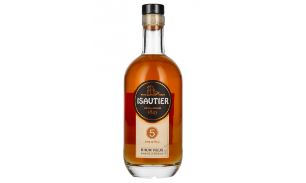 Isautier Rhum Vieux 5 Ans D'Âge Blend 40% Vol. 0,7l