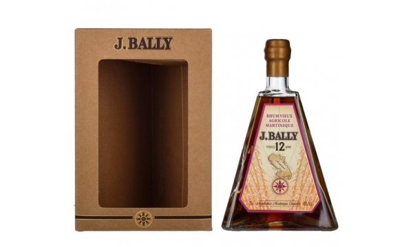 J. Bally Rhum Vieux Agricole Martinique 12 Ans D'Âge 45% Vol. 0,7l dovanų dėžutėje