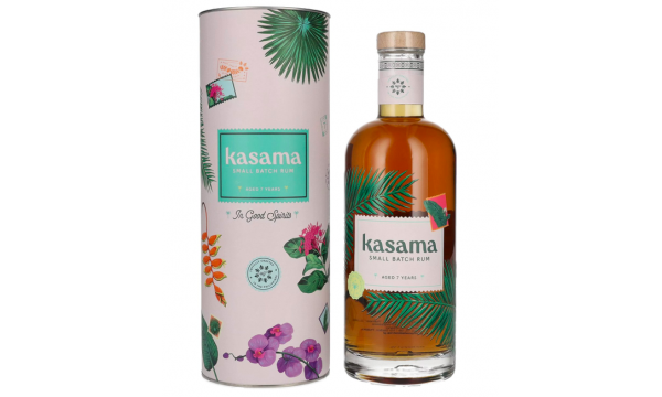 Kasama 7 Years Old Small Batch Rum 40% Vol. 0,7l dovanų dėžutėje