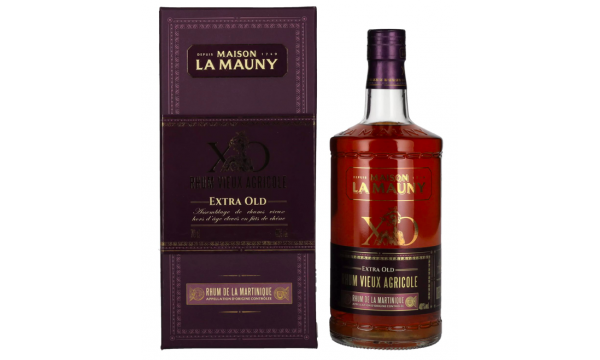La Mauny XO Rhum Vieux Agricole 40% Vol. 0,7l dovanų dėžutėje
