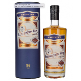 MacNair's 7 Years Old Peated Exploration Rum Panama 46% Vol. 0,7l dovanų dėžutėje