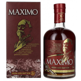 Maximo XO Extra Premium Solera Aged Craft Rum 41% Vol. 0,7l dovanų dėžutėje