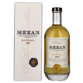 Mezan Single Distillery Rum GUYANA 2003 40% Vol. 0,7l