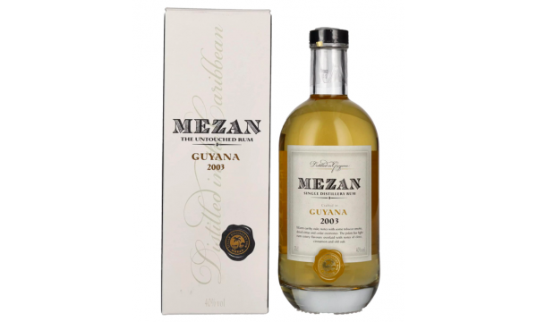 Mezan Single Distillery Rum GUYANA 2003 40% Vol. 0,7l