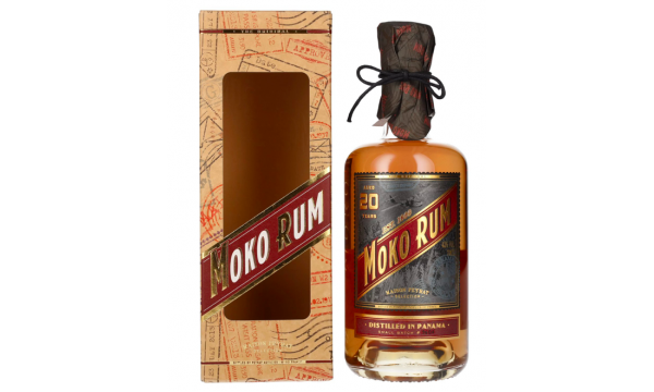 Moko Rum 20 Years Old 42% Vol. 0,7l dovanų dėžutėje