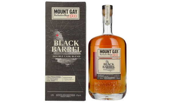 Mount Gay 1703 BLACK BARREL Barbados Rum 43% Vol. 1l dovanų dėžutėje