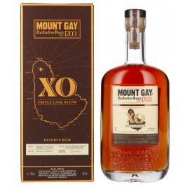 Mount Gay 1703 XO Triple Cask Blend 43% Vol. 0,7l dovanų dėžutėje