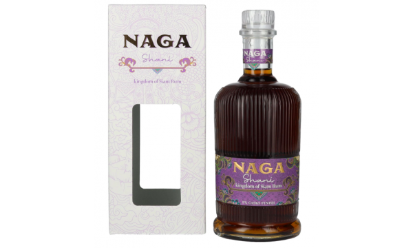 Naga Shani Thailand PX Casks Finish 46% Vol. 0,7l dovanų dėžutėje