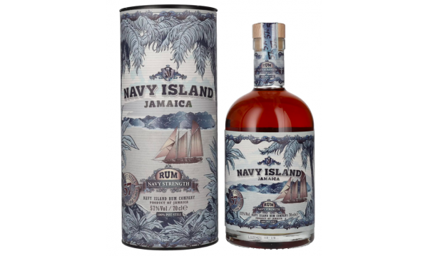Navy Island JAMAICA Navy Strength Rum 57% Vol. 0,7l dovanų dėžutėje