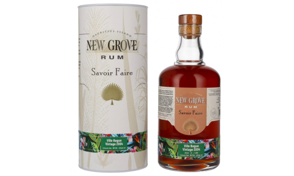 New Grove SAVOIR FAIRE Ville Bague Vintage 16 Years Old 2004 45% Vol. 0,7l dovanų dėžutėje