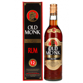 Old Monk Gold Reserve Rum 12 Years Old 42,8% Vol. 0,7l dovanų dėžutėje