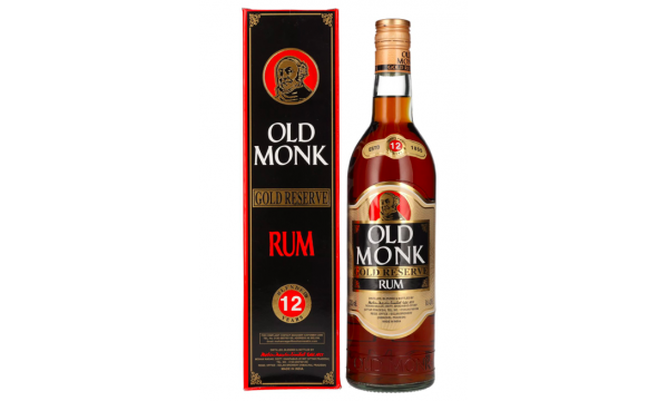 Old Monk Gold Reserve Rum 12 Years Old 42,8% Vol. 0,7l dovanų dėžutėje