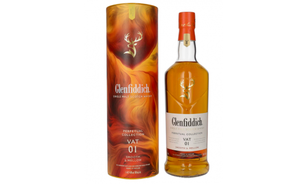 Glenfiddich Perpetual Collection VAT 01 Smooth & Mellow 40% Vol. 1l dovanų dėžutėje