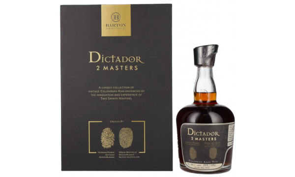 Dictador 2 MASTERS 1979/1982 Barton Colombian Aged Rum 46% Vol. 0,7l dovanų dėžutėje