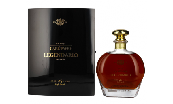 Ron Añejo Carúpano 25 Years Old Legendario Single Barrel 40% Vol. 0,7l dovanų dėžutėje