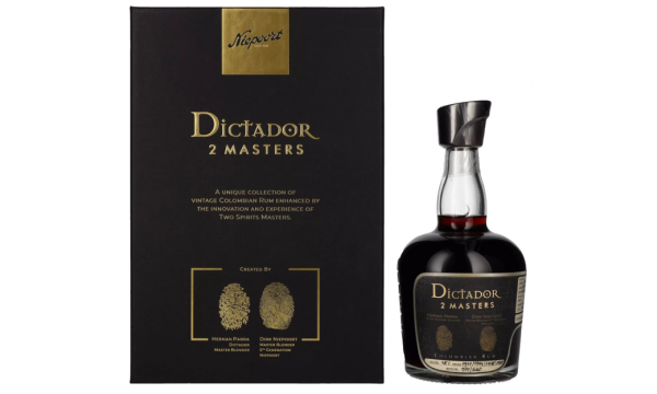 Dictador 2 MASTERS 1971/1974/1978/1980 Niepoort Port Pipe Finish 2021 48% Vol. 0,7l dovanų dėžutėje