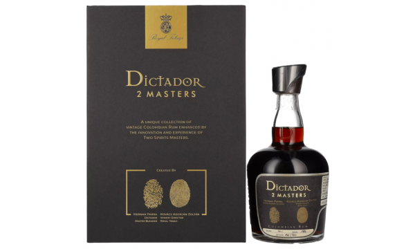 Dictador 2 MASTERS 1982 Royal Tokaji Colombian Rum 44% Vol. 0,7l dovanų dėžutėje