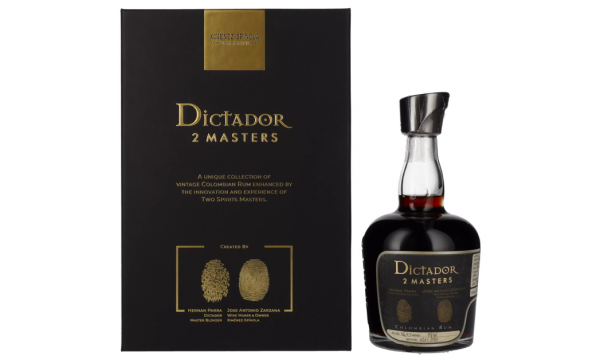 Dictador 2 MASTERS 1976 45 Years Old Ximénez-Spínola 1st Release 46,4% Vol. 0,7l dovanų dėžutėje