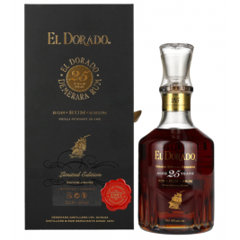 El Dorado 25 Years Old GRAND SPECIAL RESERVE Rum 1997 43% Vol. 0,7l dovanų dėžutėje