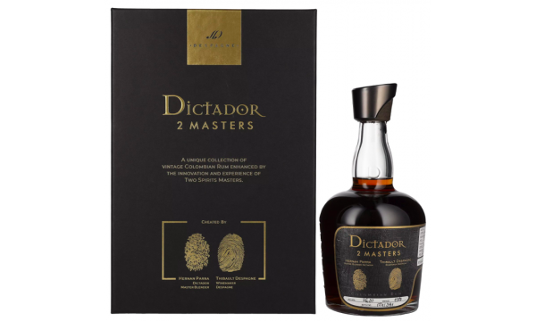 Dictador 2 MASTERS 1977 40 Years Old Despagne 2nd Release 46,3% Vol. 0,7l dovanų dėžutėje