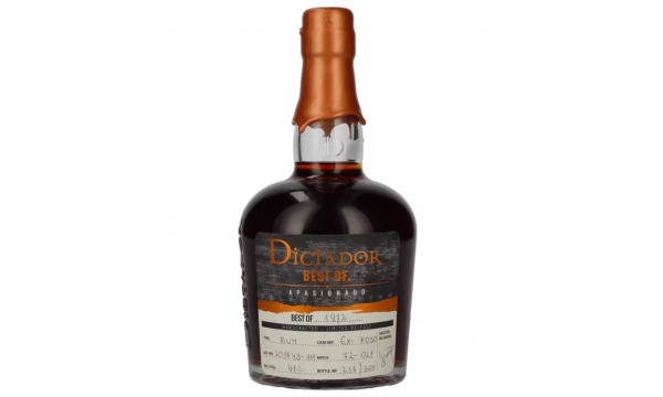 Dictador BEST OF 1972 APASIONADO Colombian Rum 45YO/030317/EX-P030 41% Vol. 0,7l