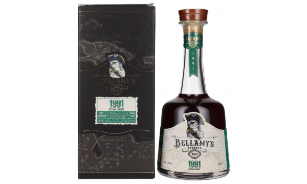 Bellamy's Reserve Rum Guyana Enmore 1991 54,3% Vol. 0,7l dovanų dėžutėje