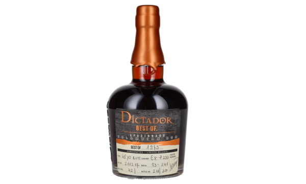 Dictador BEST OF 1973 APASIONADO Colombian Rum Limited Release 42% Vol. 0,7l