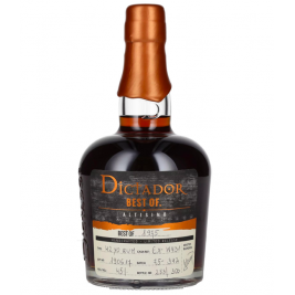 Dictador BEST OF 1975 ALTISIMO Colombian Rum Limited Release 45% Vol. 0,7l